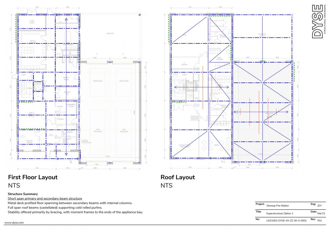Glossop Fire Station - Drawing 2 (1)